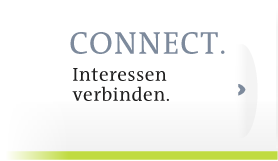 Connect. Interessen verbinden.